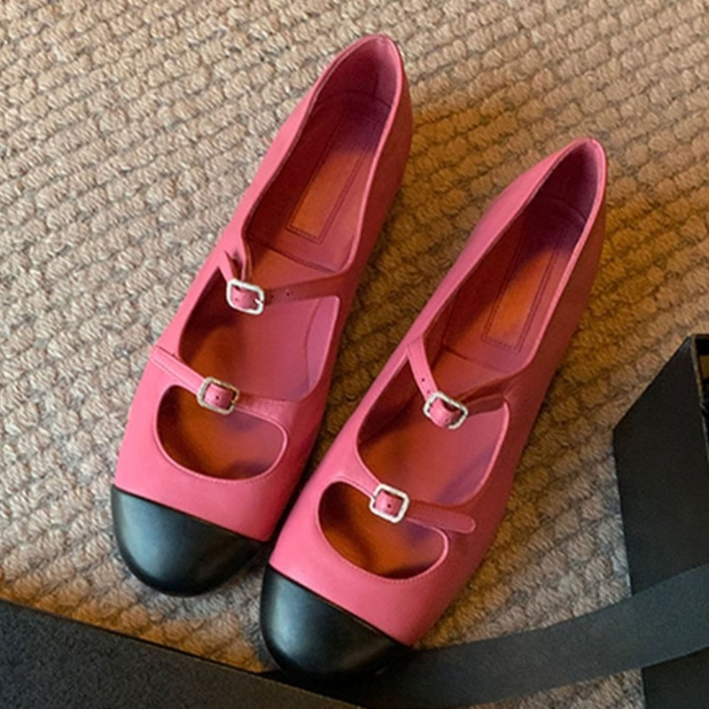 Women Shoes Branded - Elegante Mary Jane Schuhe Frauen Gürtel