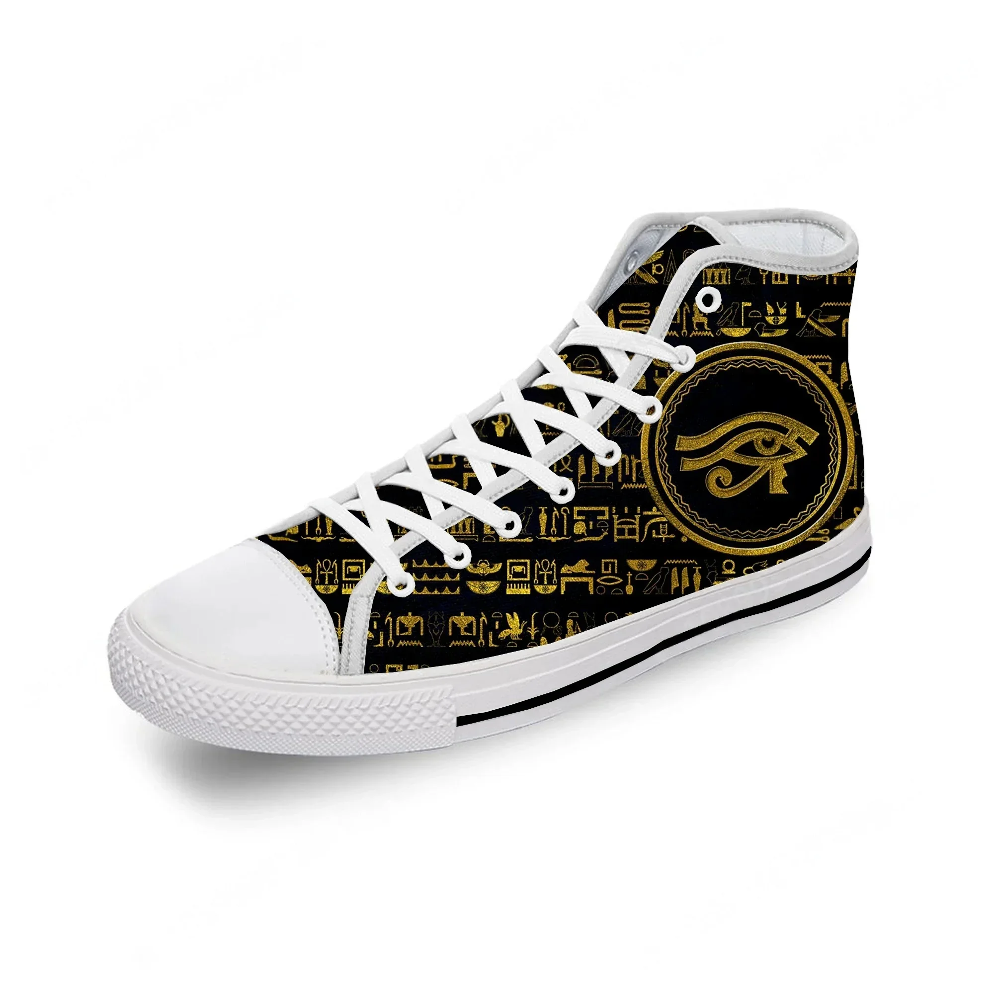 Women Shoes Egypt - Horus, ägyptischer Gott, Auge Ägyptens, weißes