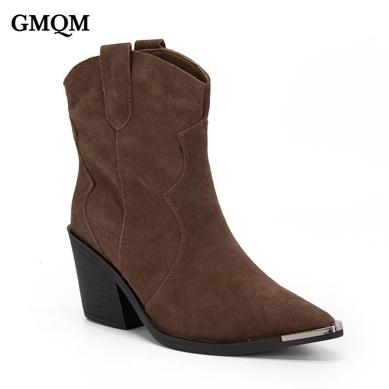 Women'S Shoes Extra Wide - GMQM 2025, bequeme Stiefeletten für Damen,