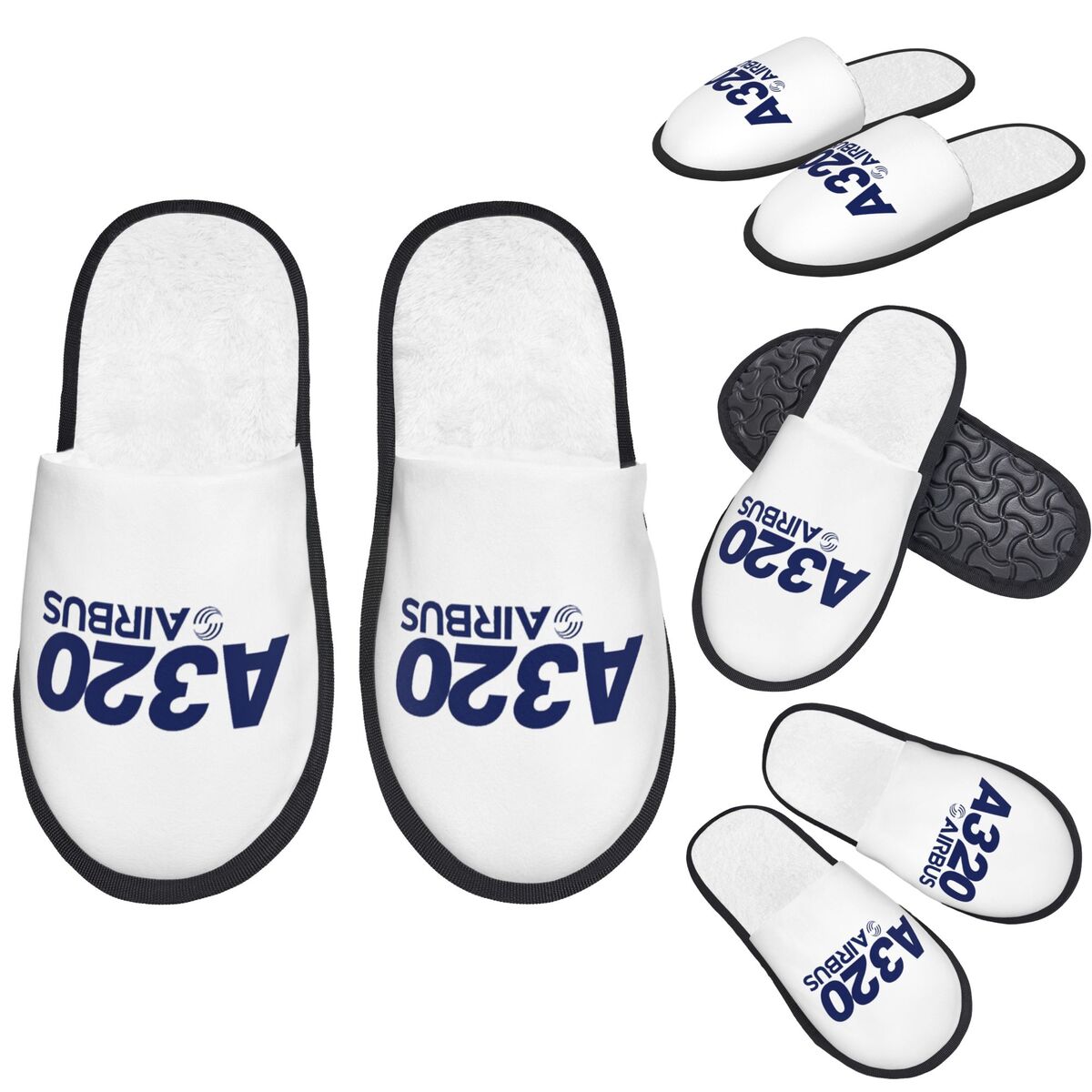 Women Shoes Logo - Benutzerdefinierte Airbus A320 Logo Hausschuhe Memory