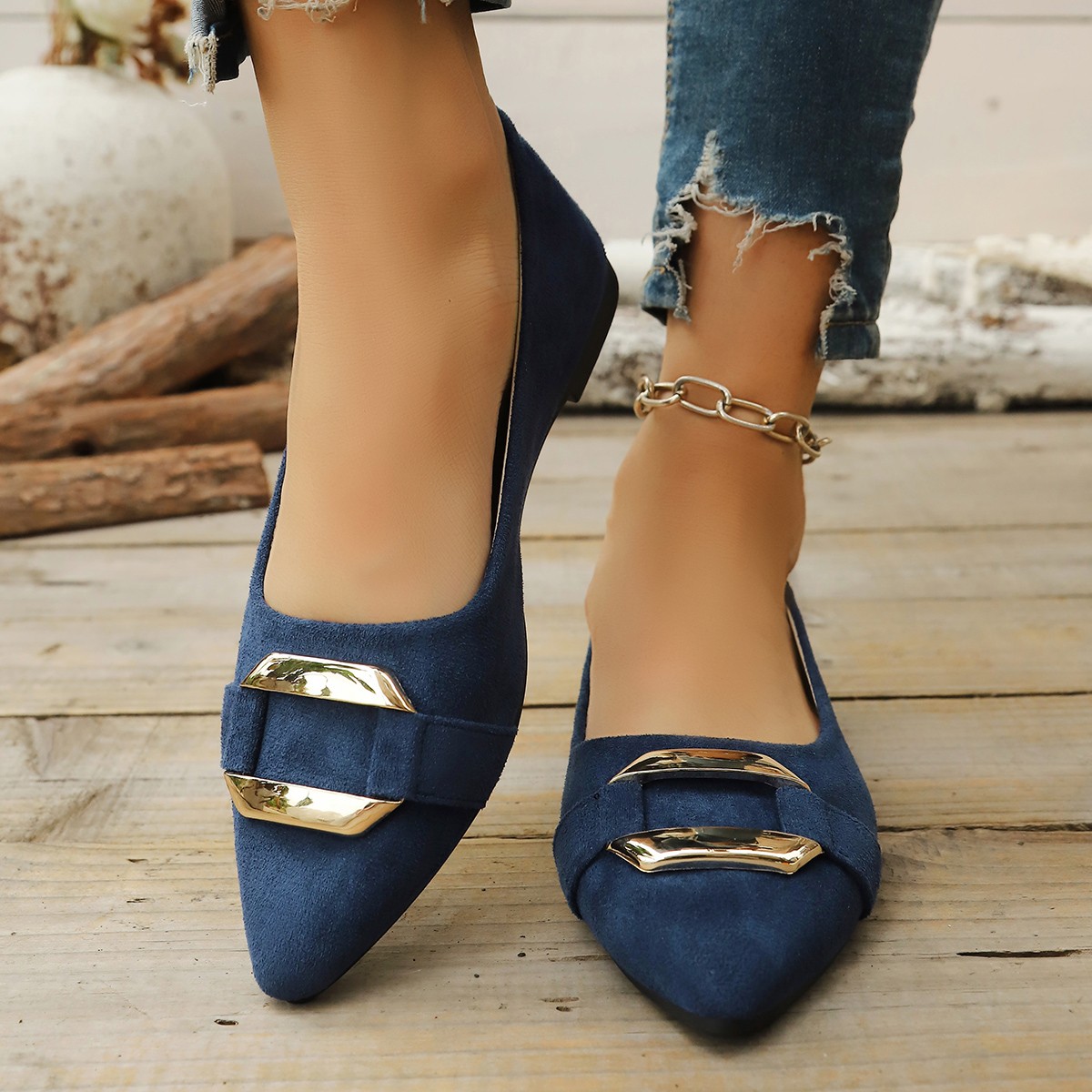 Women Shoes Elegant - Frühling und Herbst Elegante Spitze Sexy