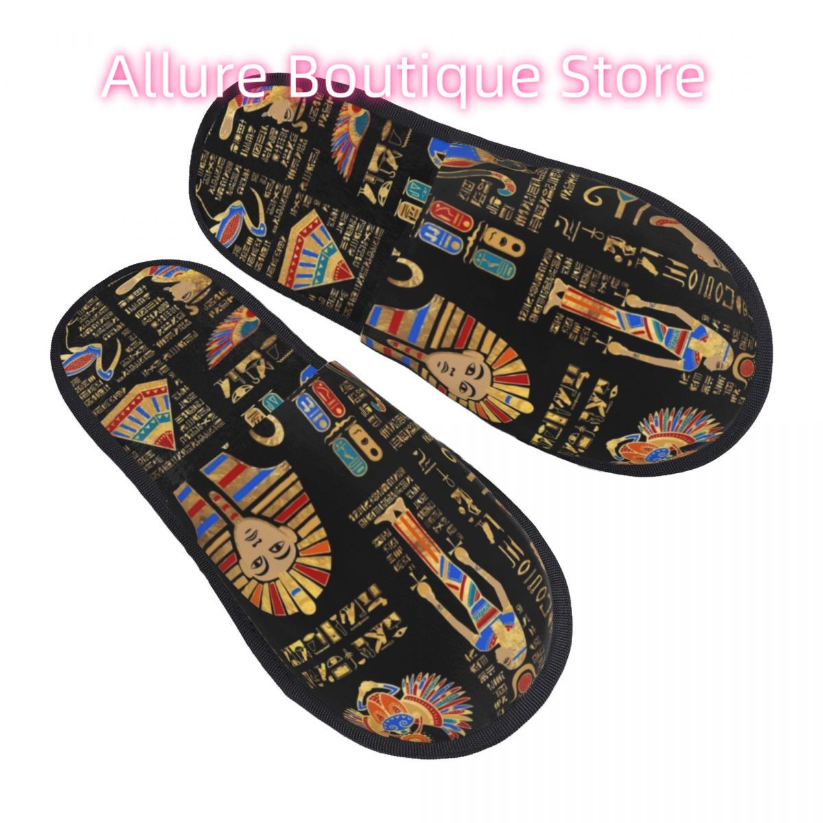 Women Shoes Egypt - Ägyptische Hieroglyphen und Gottheiten Gott Hausschuhe