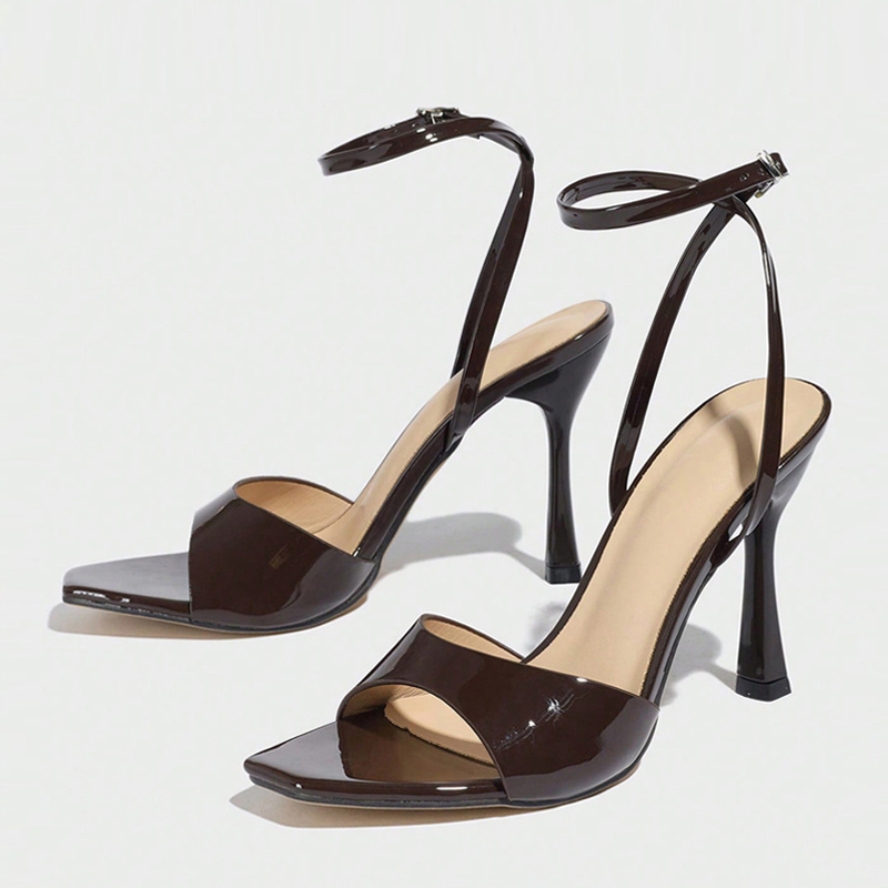 Gladiator Sandal Women - Liyke Neue Fashion Square Offene spitze