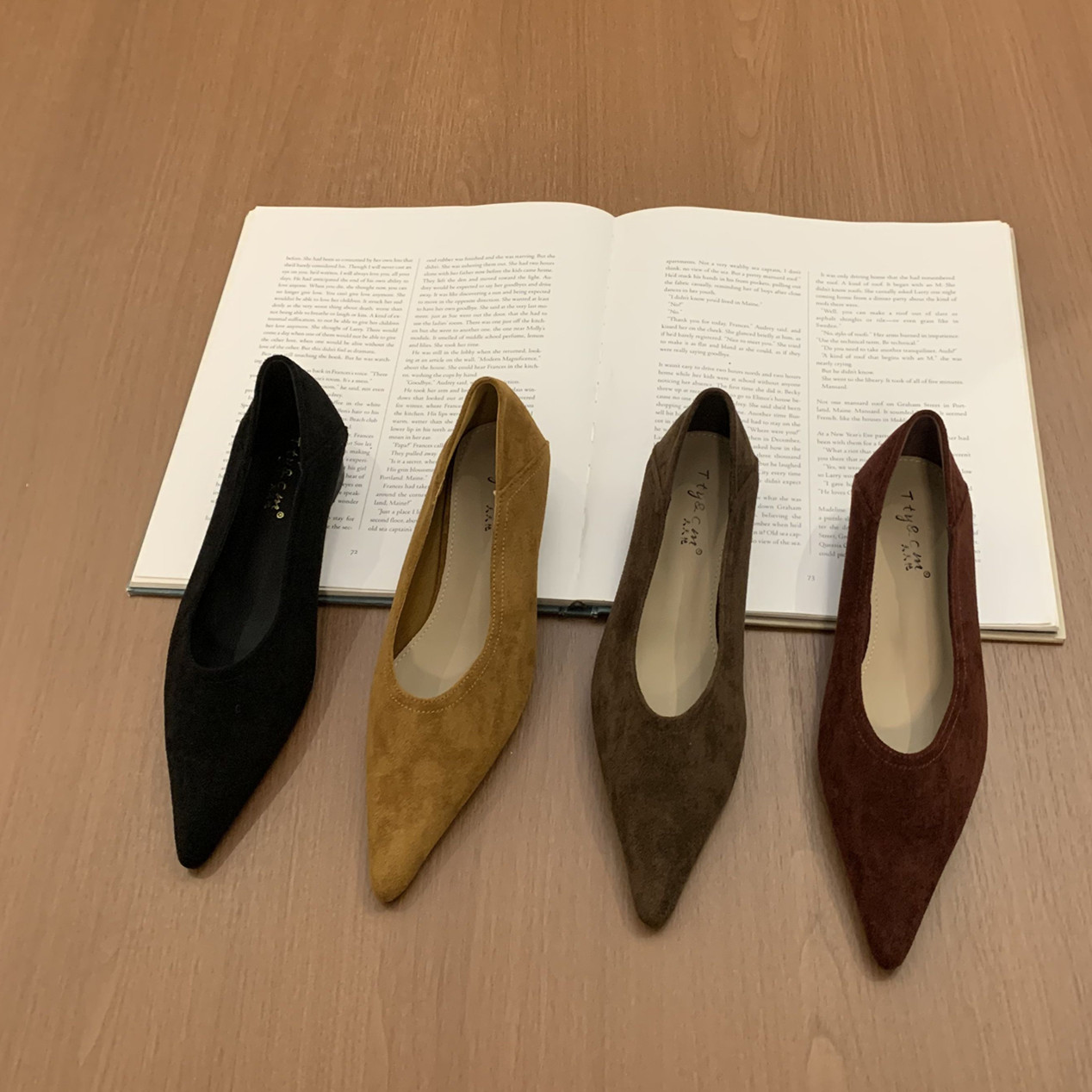 Women Shoes Elegant - Bailamos Frühling Neue Marke Frauen Wohnungen