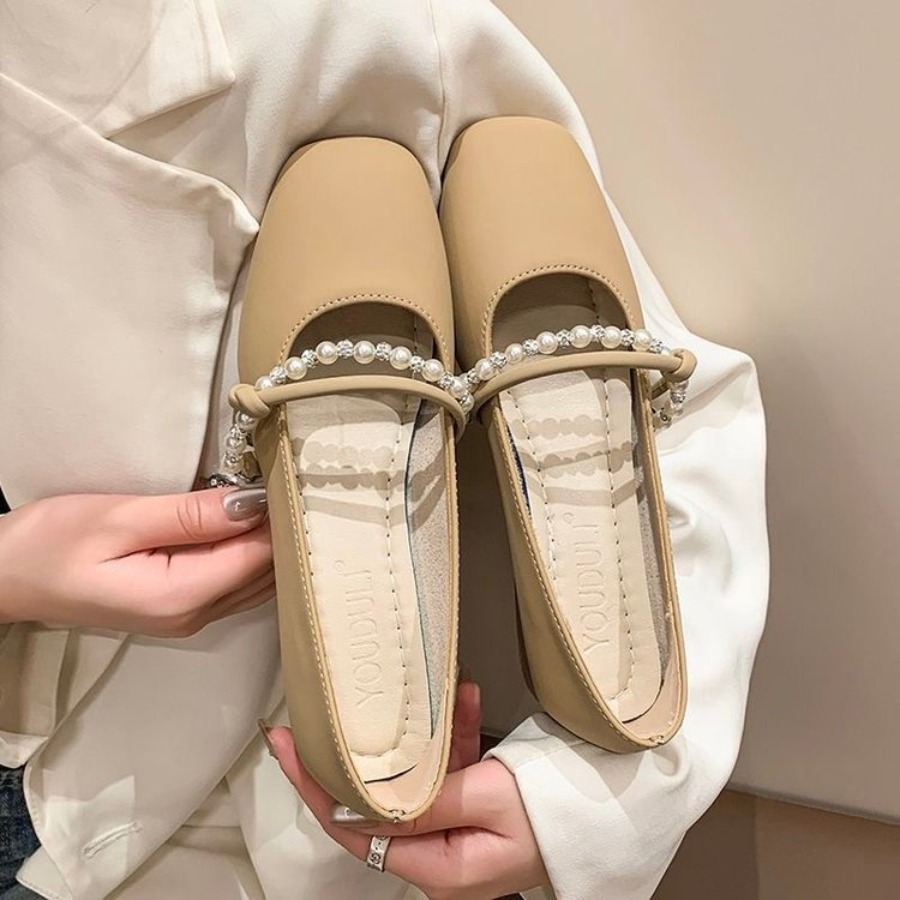 Women Shoes Elegant - Neue Elegante Französische Flache Schuhe mit