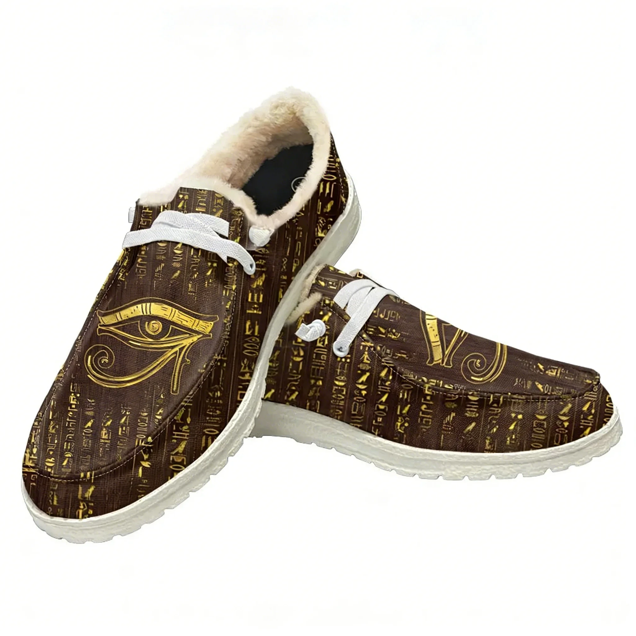 Women Shoes Egypt - Auge Ägyptens Horus Ägyptischer Gott Plüsch