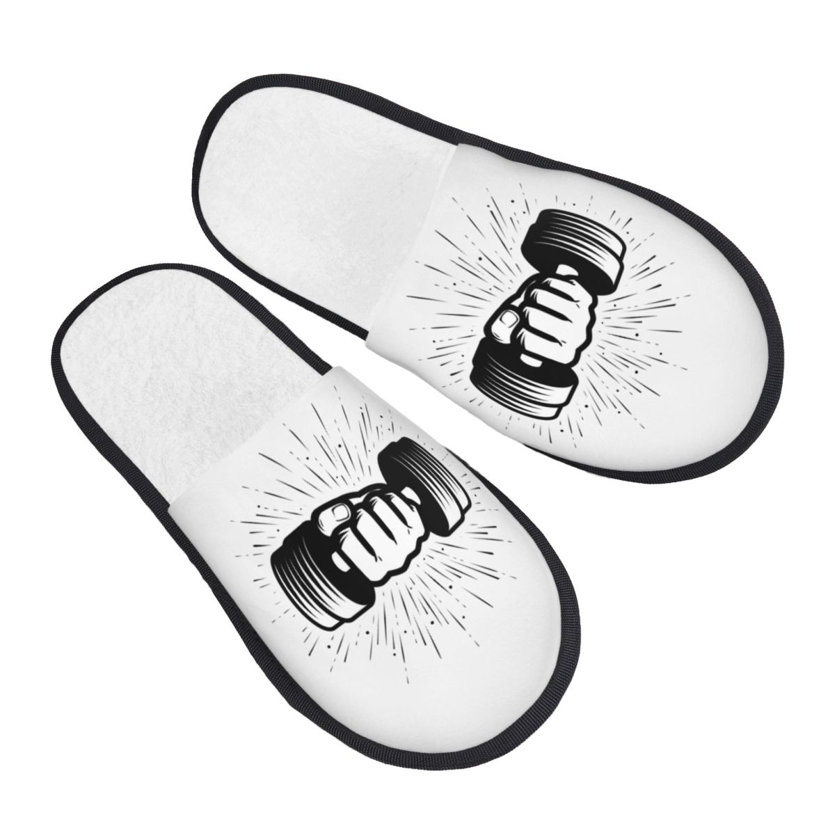 Women Shoes Logo - Benutzerdefinierte Gym Fitness Logo Comfort Scuff