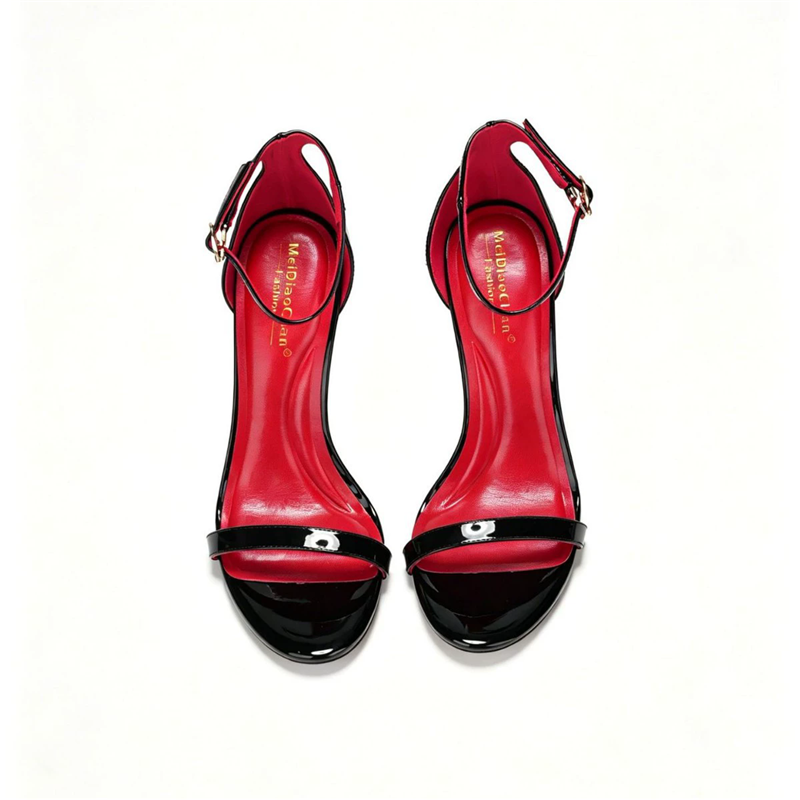 Sommerliche neue runde, lackie – Women'S Shoes Red Bottoms Bewertung und Preis