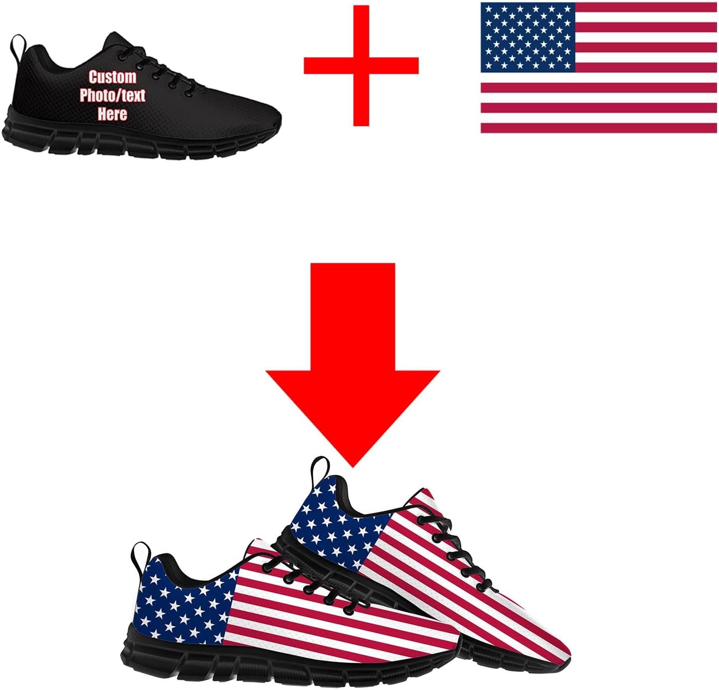 Benutzerdefinierte Sneakers He – Women Shoes Logo Bewertung und Preis