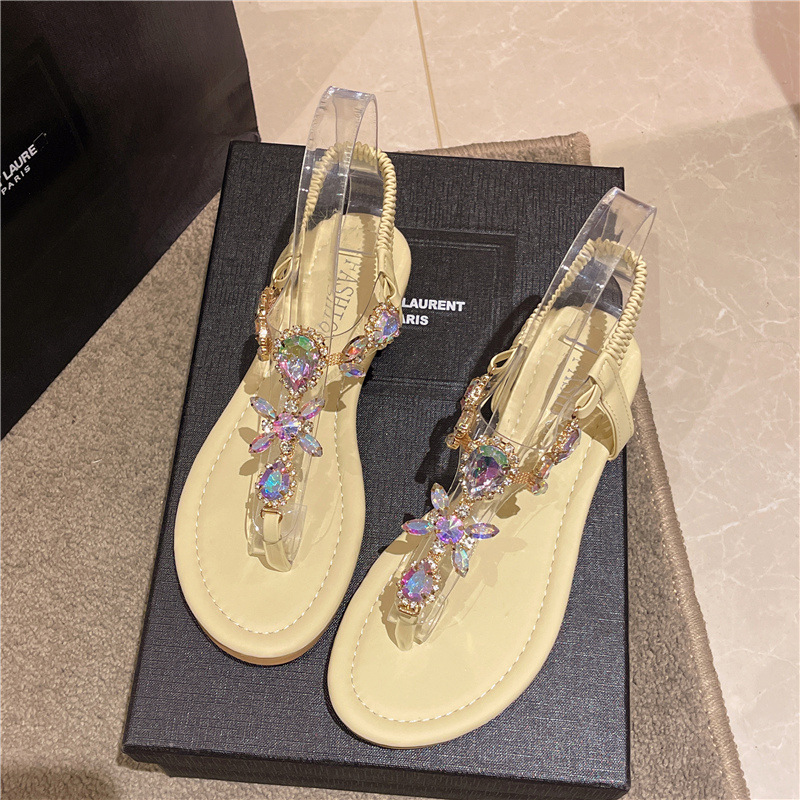 Sommerliche flache Sandalen fü – Women Shoes Luxury Brand Bewertung und Preis