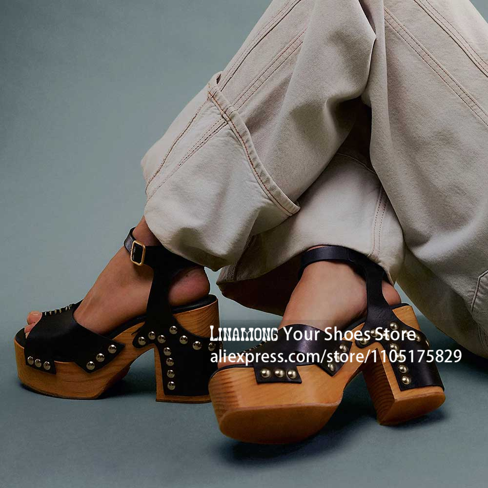Plateau-Clog-Sandalen mit klob – Women'S Shoes Clogs Bewertung und Preis