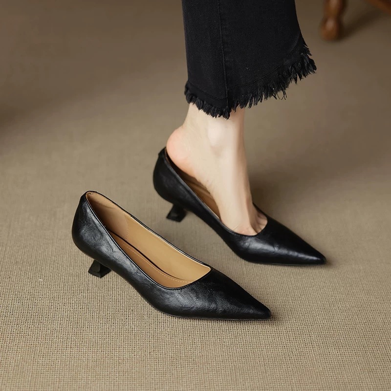 Einfache Stiletto-Einzelschuhe – Women'S Shoes Non Slip Bewertung und Preis