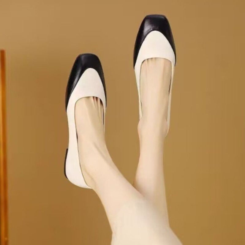 Farbe Block Plus Größe Einzeln – Women'S Shoes Non Slip Bewertung und Preis