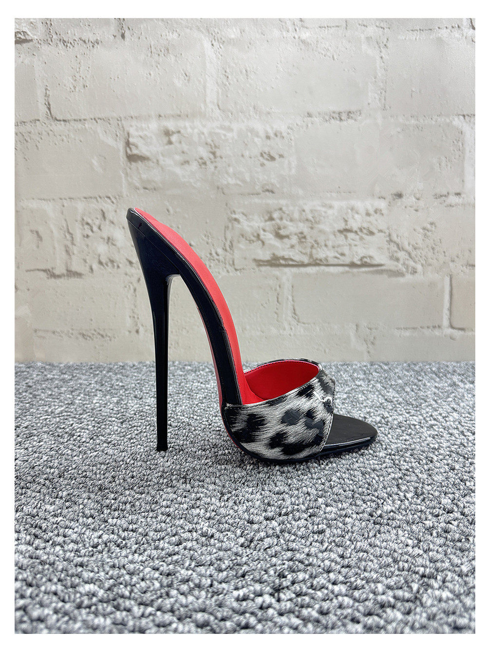 Neue 12cm Modische High-Heel-P – Leopard Print Heels Bewertung und Preis