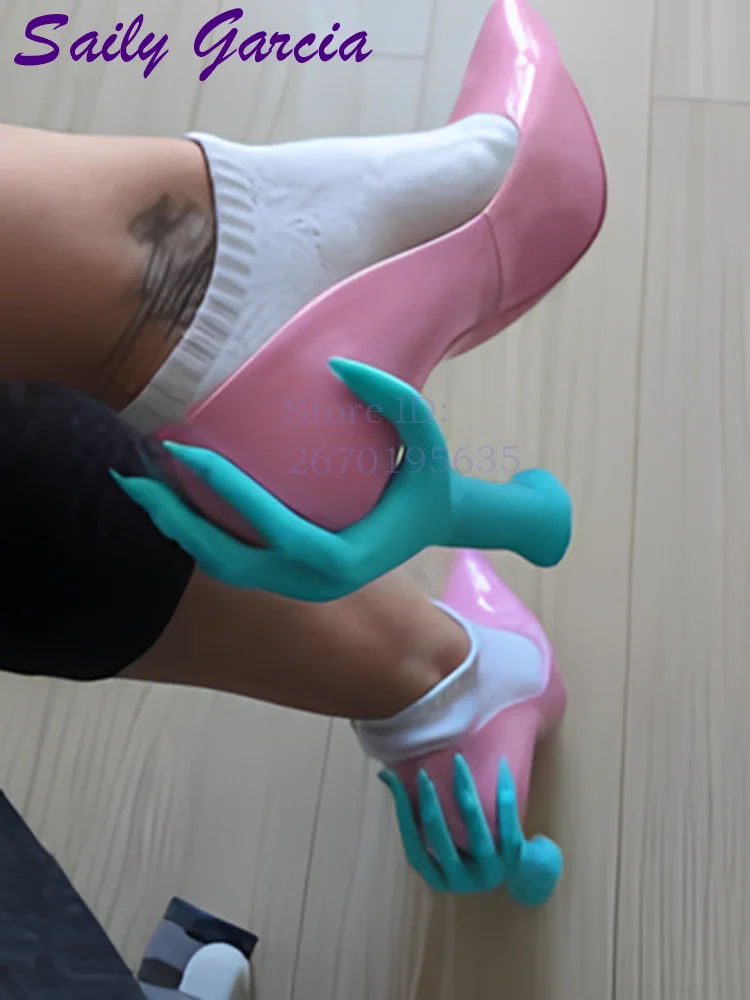 Scary Hand Back Heel Pumps Ros – Women'S Shoes Hands Free Bewertung und Preis