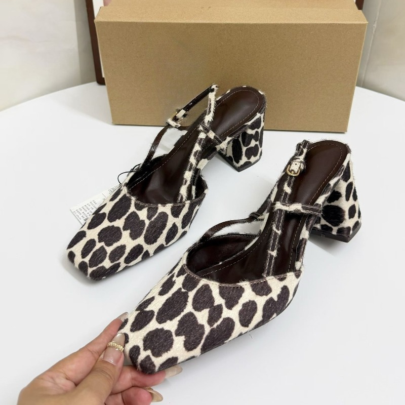 Damen Vintage Leopardenmuster  – Leopard Print Heels Bewertung und Preis