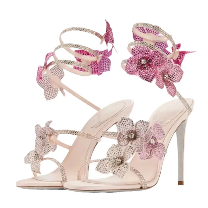 Eilyken Sexy KRISTALL Blume Dü – Gladiator Sandal Women Bewertung und Preis