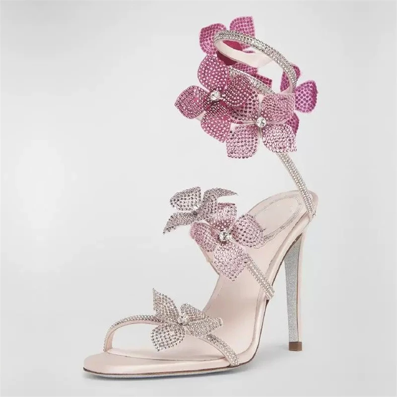 Eilyken Sexy KRISTALL Blume Dü – Gladiator Sandal Women Bewertung und Preis