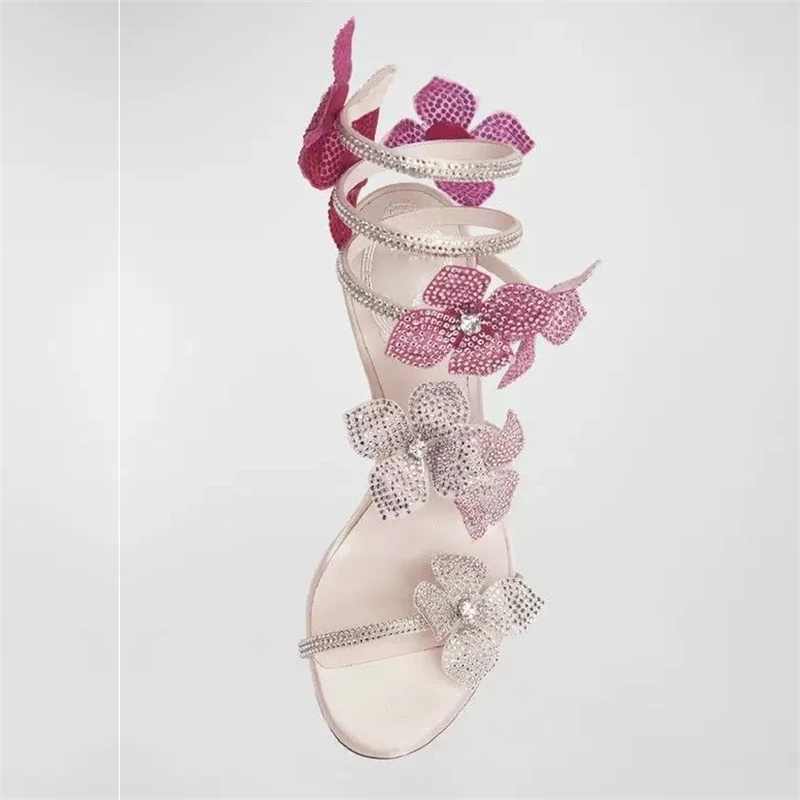 Eilyken Sexy KRISTALL Blume Dü – Gladiator Sandal Women Bewertung und Preis
