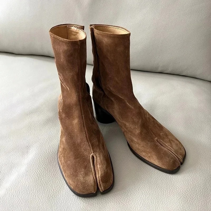 Luxusmarke Leder Tabi Damensti – Women Shoes Luxury Brand Bewertung und Preis