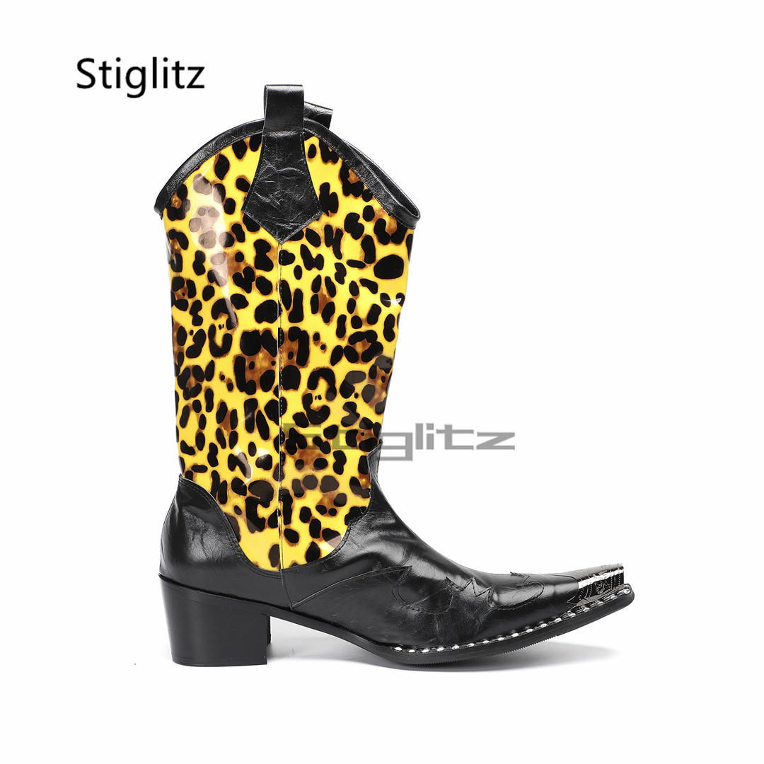 Herren-Reitstiefel mit Leopard – Leopard Print Heels Bewertung und Preis