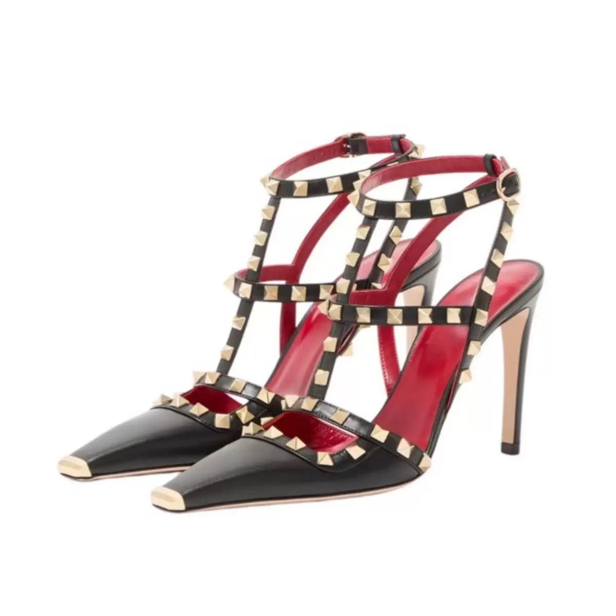 Damen High Heels mit Nieten un – Gladiator Sandal Women Bewertung und Preis