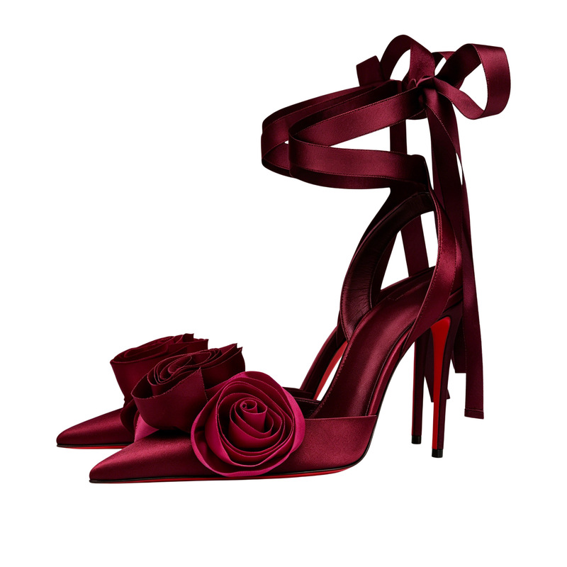 Elegante romantische Damen-Sli – Ribbon Tie Heel Bewertung und Preis