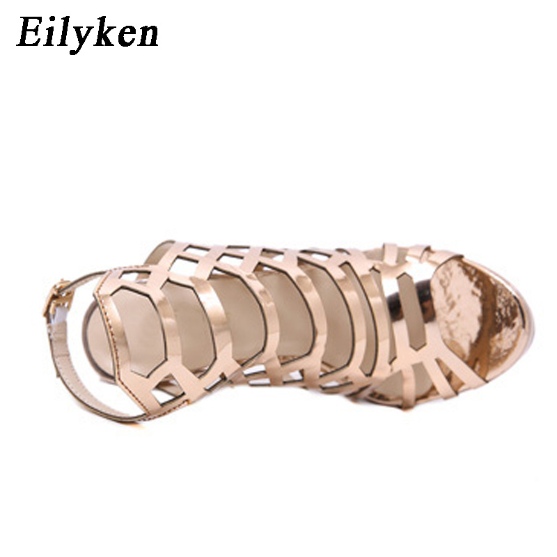 Eilyken Design goldene offene  – Gladiator Sandal Women Bewertung und Preis