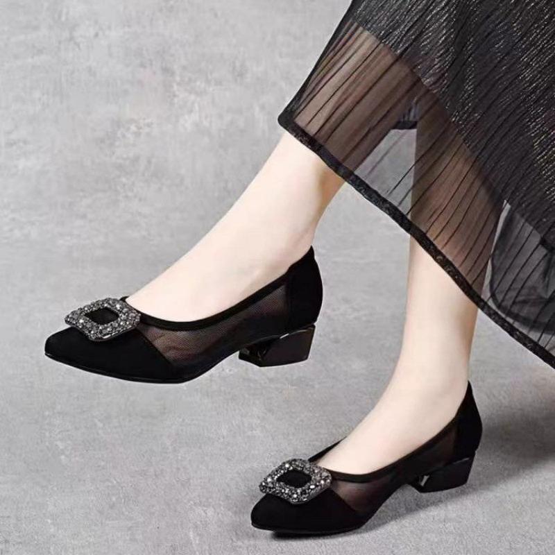 Elegante Spitze Mesh-Pumps mit – Women Shoes Elegant Bewertung und Preis