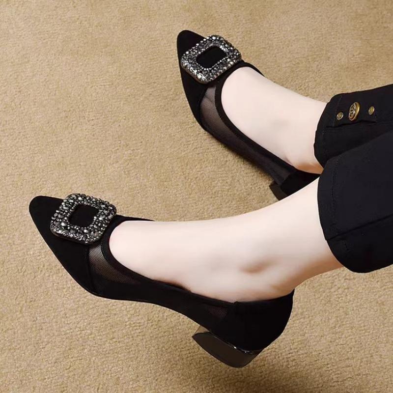 Elegante Spitze Mesh-Pumps mit – Women Shoes Elegant Bewertung und Preis