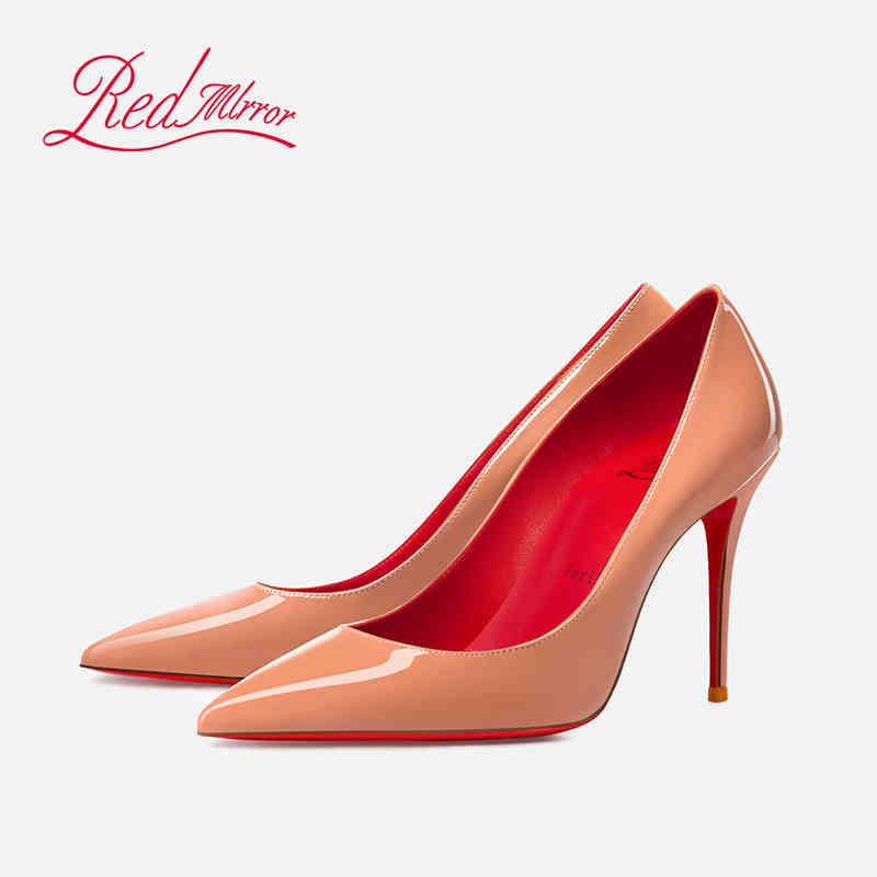 Nackte Farbe High Heels Red Sh – Women'S Shoes Red Bottoms Bewertung und Preis